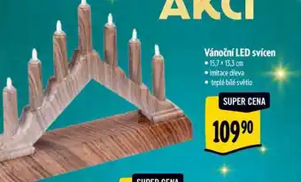 Albert Vánoční led svícen •15,7 x 13,3 cm nabídka