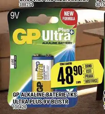Tamda Foods Gp alkaline baterie 1ks ultra plus 9v blistr nabídka