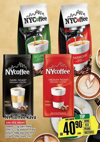 Tamda Foods Ny coffee káva nabídka
