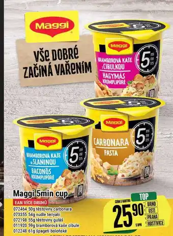 Tamda Foods Maggi 5min cup nabídka