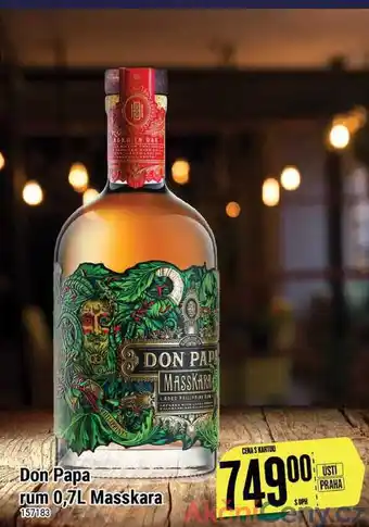 Tamda Foods Don papa rum 0,7l masskara nabídka