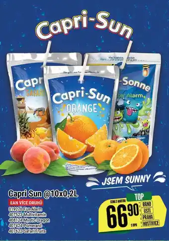 Tamda Foods Capri sun @10x0,2l nabídka
