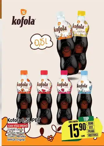 Tamda Foods Kofola 0,5l pet nabídka
