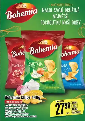 Tamda Foods Bohemia chips 140 g nabídka