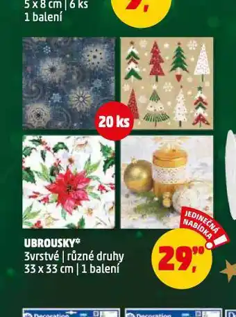 Penny Market Ubrousky nabídka