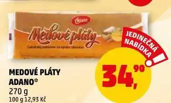 Medové pláty