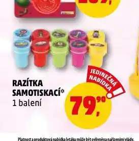 Penny Market Razítka samotiskací nabídka