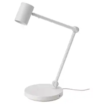 IKEA Nymåne prac. lampa s bezdr.dobíjení, bílá nabídka