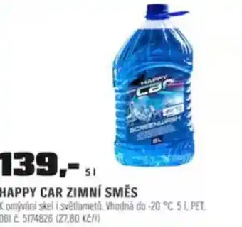 HAPPY CAR ZIMNÍ SMĚS