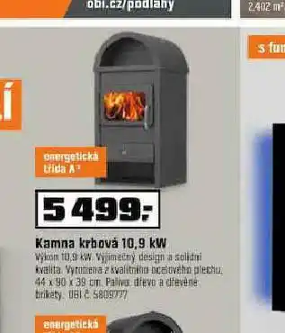 OBI Kamna krbová nabídka