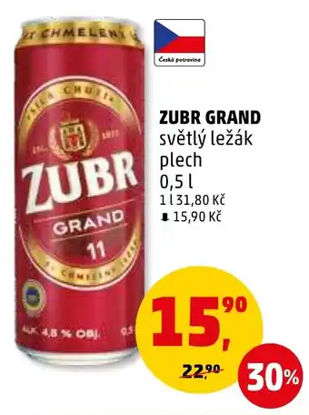 Penny Market ZUBR GRAND nabídka