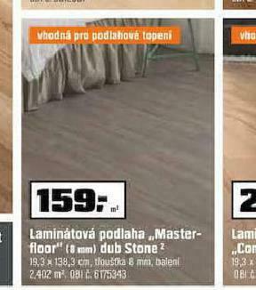 OBI Laminátová podlaha nabídka