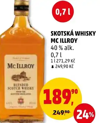 Penny Market SKOTSKÁ WHISKY MC ILLROY nabídka