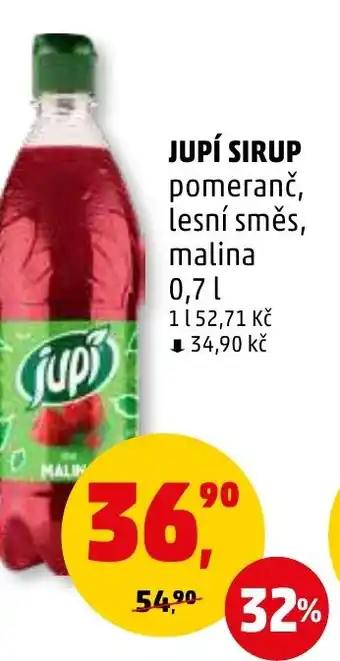 Penny Market JUPÍ SIRUP nabídka