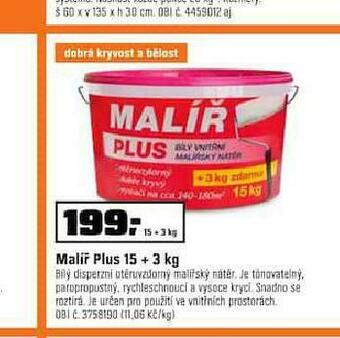 OBI Malíř plus nabídka