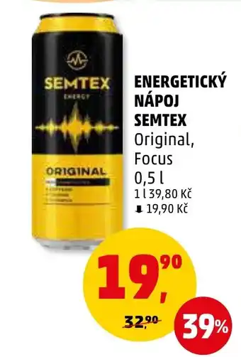 Penny Market ENERGETICKÝ NÁPOJ SEMTEX nabídka