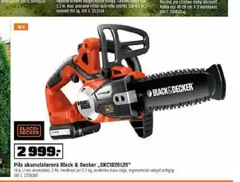OBI Pila akumulátorová black&amp;decker nabídka