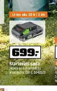 OBI Starovací sada nabídka