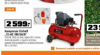 OBI Kompresor einhell nabídka