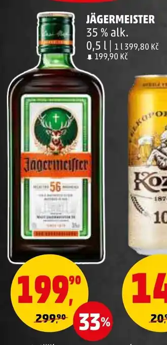 Penny Market JÄGERMEISTER nabídka