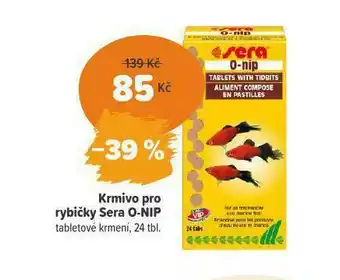 Pet Center Krmivo pro rybičky sera o-nip nabídka