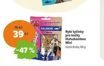 Pet Center Rybí tyčinky pro kočky huhumaboo nabídka