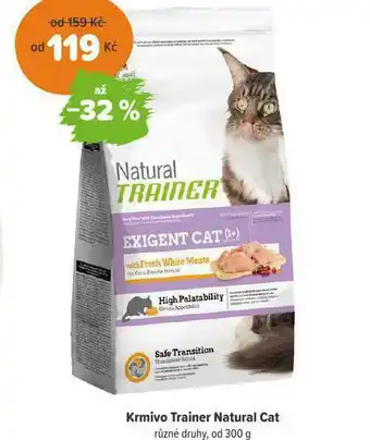 Pet Center Krmivo trainer natural cat nabídka