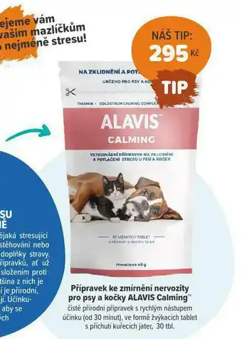 Pet Center Přípravek ke zmírnění nervozity pro psy a kočky nabídka