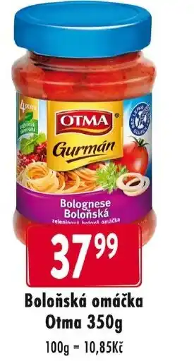 Qanto Boloňská omáčka Otma 350g nabídka