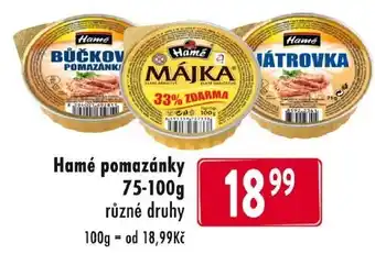 Qanto Hamé pomazánky 75-100g nabídka