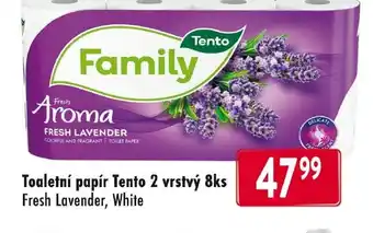 Qanto Toaletní papír Tento 2 vrstvý 8ks nabídka