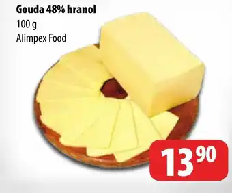 Gouda 48% hranol
