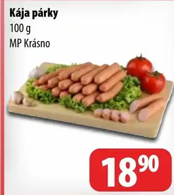 Partner Maloobchodní síť Kája párky nabídka
