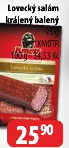 Partner Maloobchodní síť Lovecký salám krájený balený nabídka