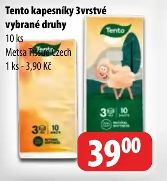Partner Maloobchodní síť Tento kapesníky 3vrstvé vybrané druhy nabídka