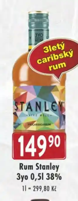 Astur&Qanto Rum Stanley Зуо 0,5l 38% nabídka