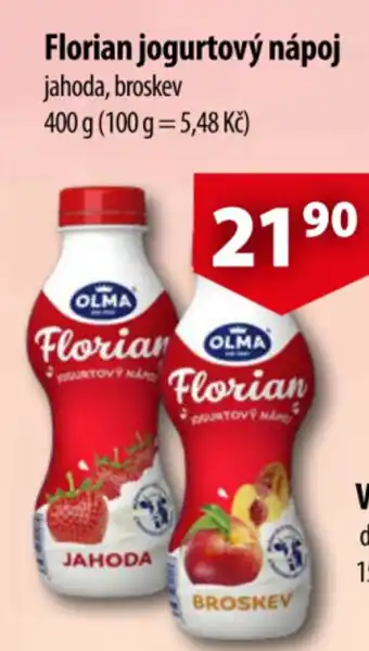 CBA Florian jogurtový nápoj nabídka