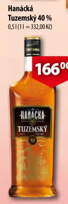 CBA Hanácká Tuzemský 40% nabídka