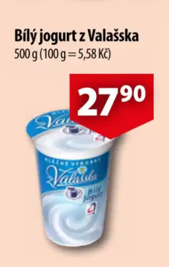 CBA Bílý jogurt z Valašska 500 g nabídka