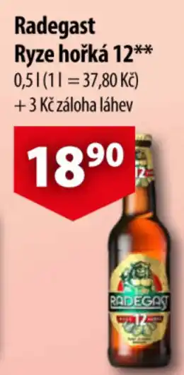 CBA Radegast Ryze hořká 12 nabídka