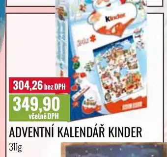 Ratio ADVENTNÍ KALENDÁŘ KINDER 311g nabídka