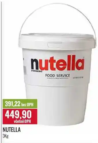 Ratio Nutella 3kg nabídka