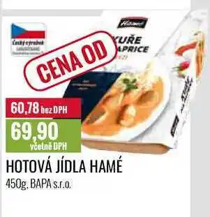 Ratio Hotová jídla hamé 450g nabídka