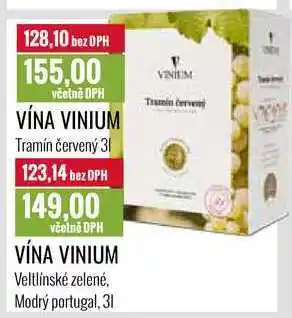 Ratio Vína vinium 3l nabídka