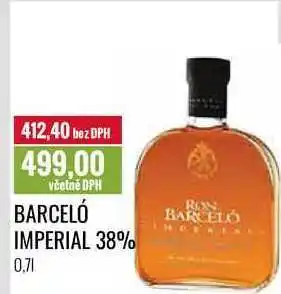 Ratio Barceló imperial 38% 0,7l nabídka