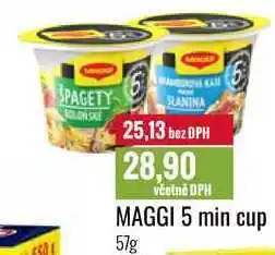 Ratio Maggi 5 min cup 57g nabídka