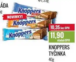 Ratio Knoppers tyčinka 40g nabídka