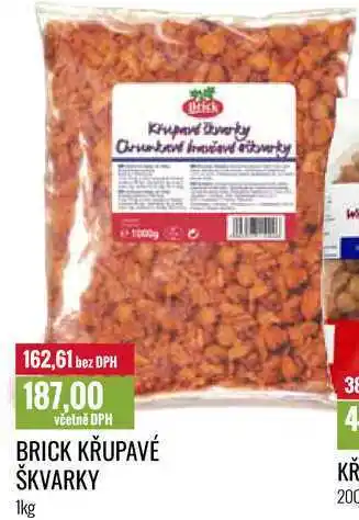 Brick křupavé škvarky 1kg