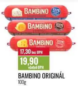 Ratio Bambino originál 100g nabídka