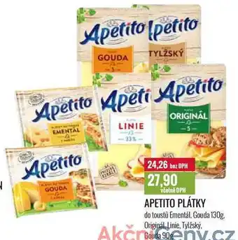 Ratio Apetito plátky 90g, 130g nabídka